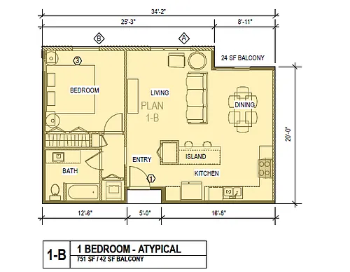 Floor plan Leon- Third Level 306