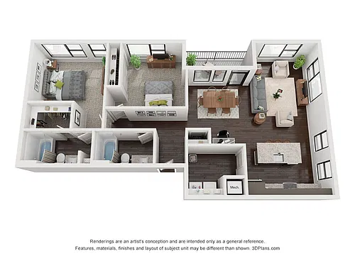 Floor plan The Wildwood