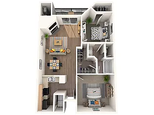 Floor plan B1