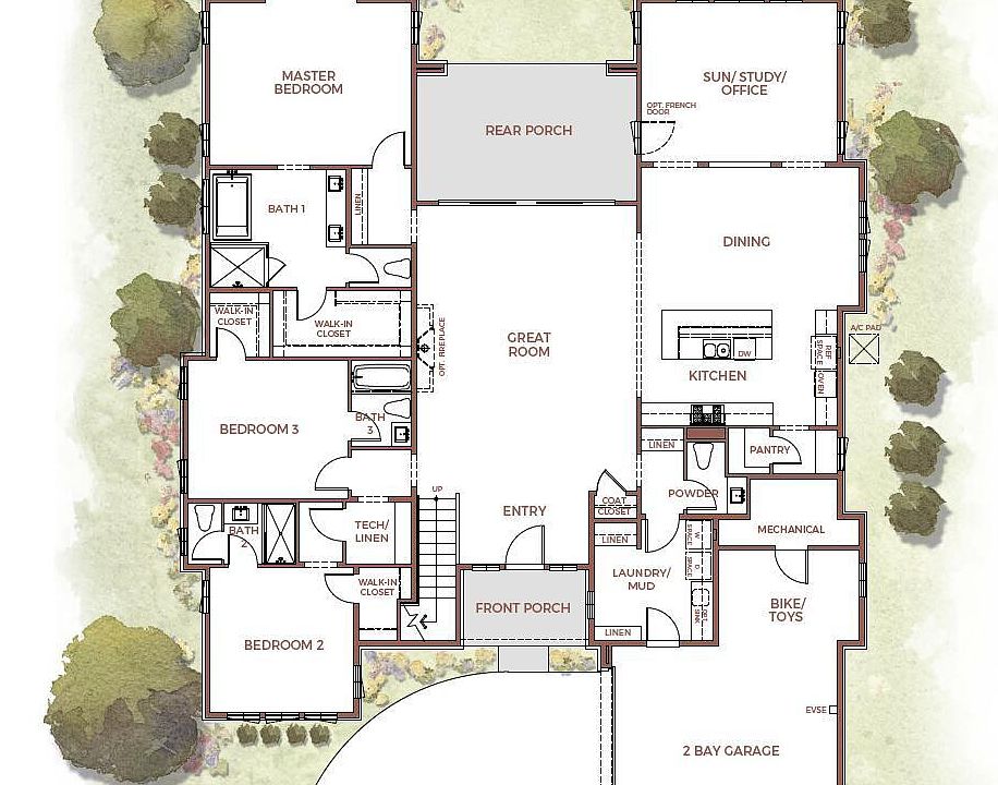 2nd image of 1756 E Thompson Peak Cir