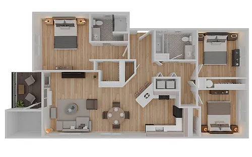 Floor plan River