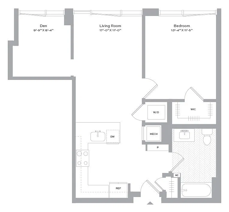 Floor plan A14