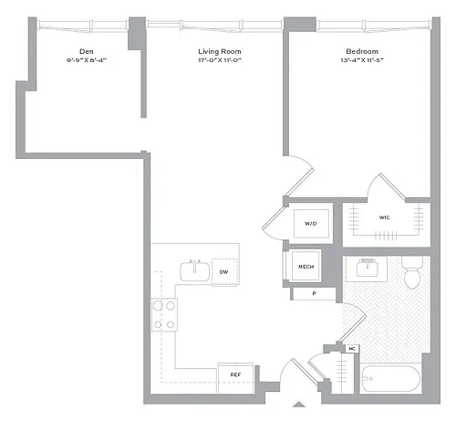 Floor plan A14