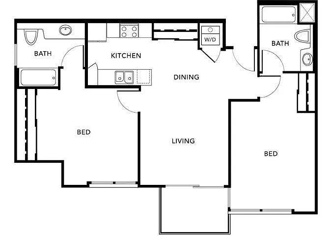 Floor plan Plan C (Ticino)
