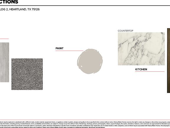 Selection Sheet