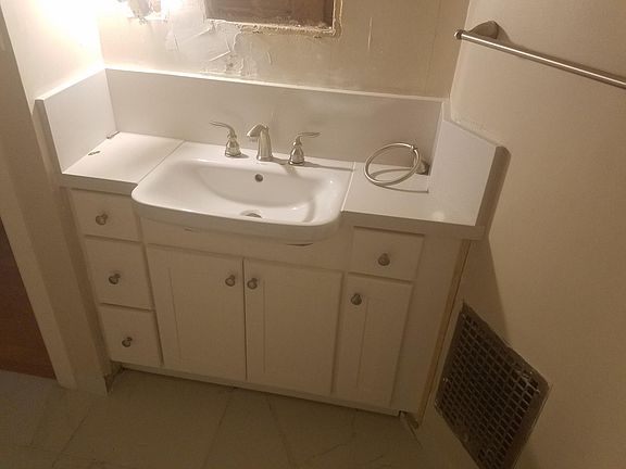 New Bathroom Vanity  and Floor