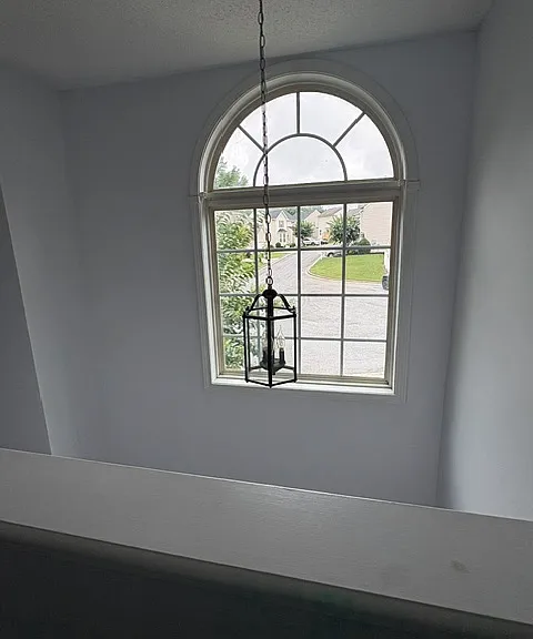 Foyer Lighting & Window