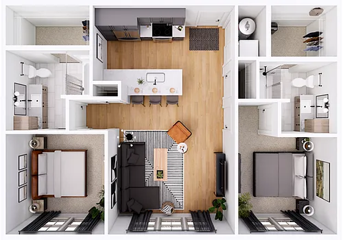 Floor plan The Sage-2D