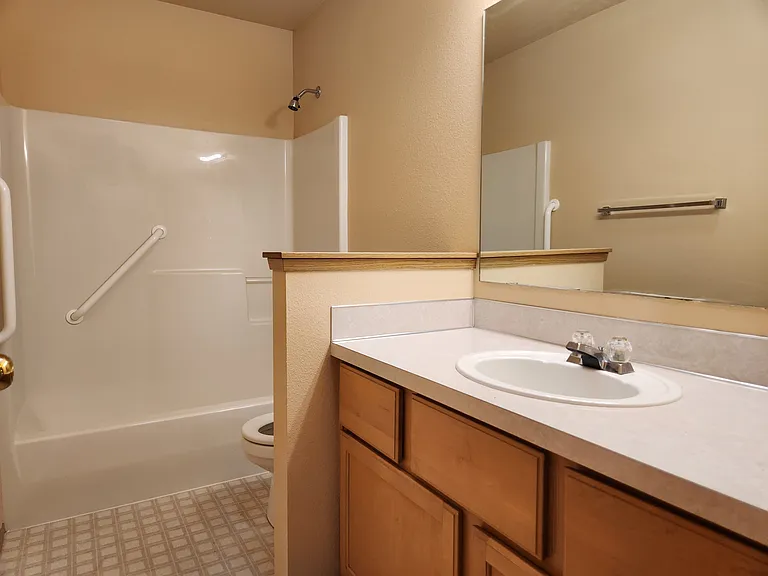 Shared bathroom