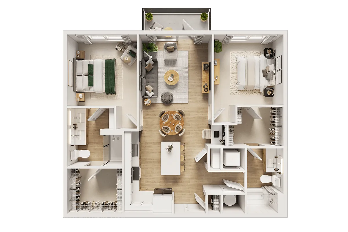 Floor plan B1