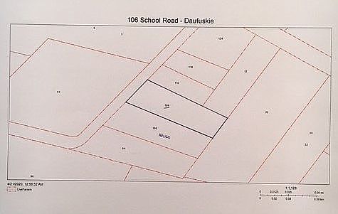 Location of 106 School Road.