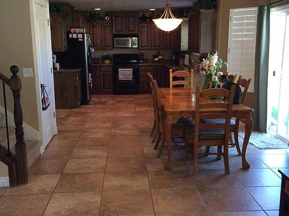 Open Kitchen and Dining Area