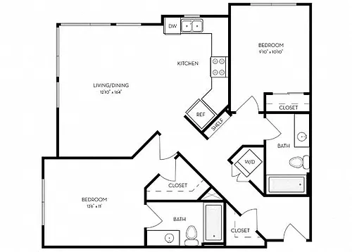Floor plan C1