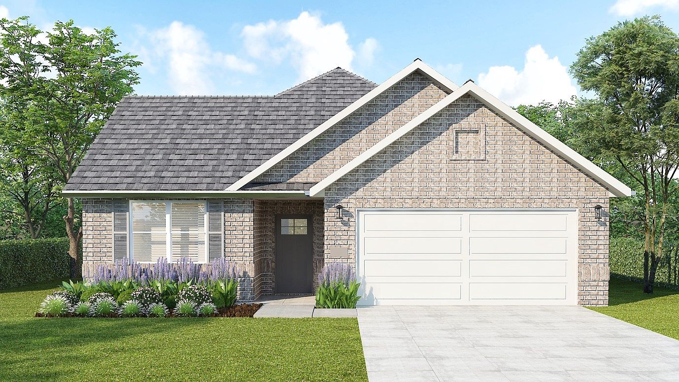 9531 Cardin Lane Model Home Plan, Tidwell Lakes, Houston, TX 77044
