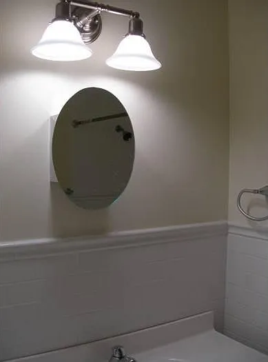 Upgraded bath fixtures