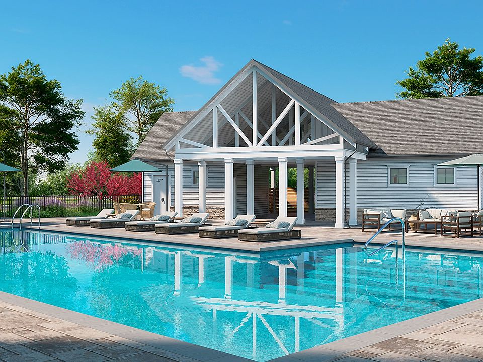 The future pool and clubhouse at Whispering Pines in Franklinton, NC.