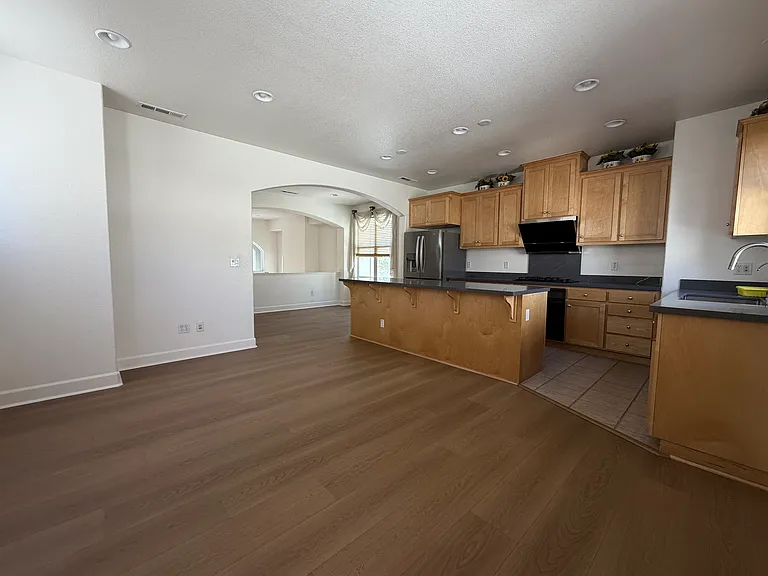 Living Room + Kitchen