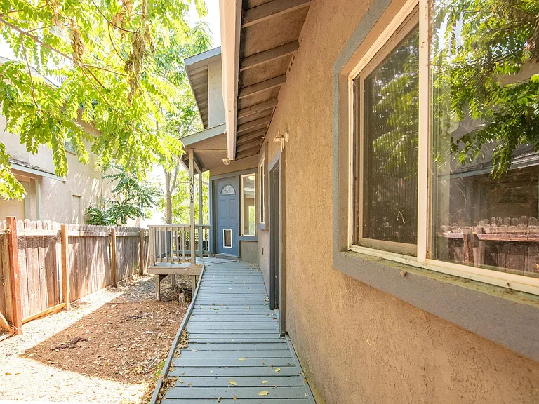 Entrance to Unit B