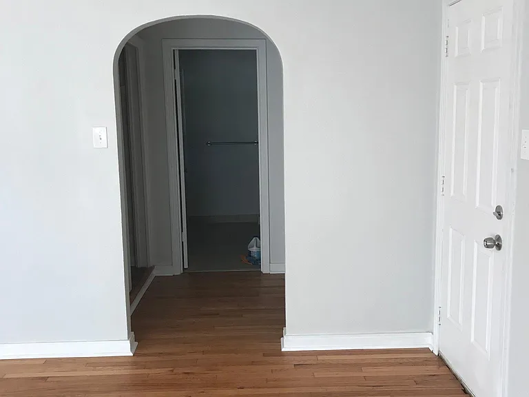 Master Bedroom leading to closets & bathroom.