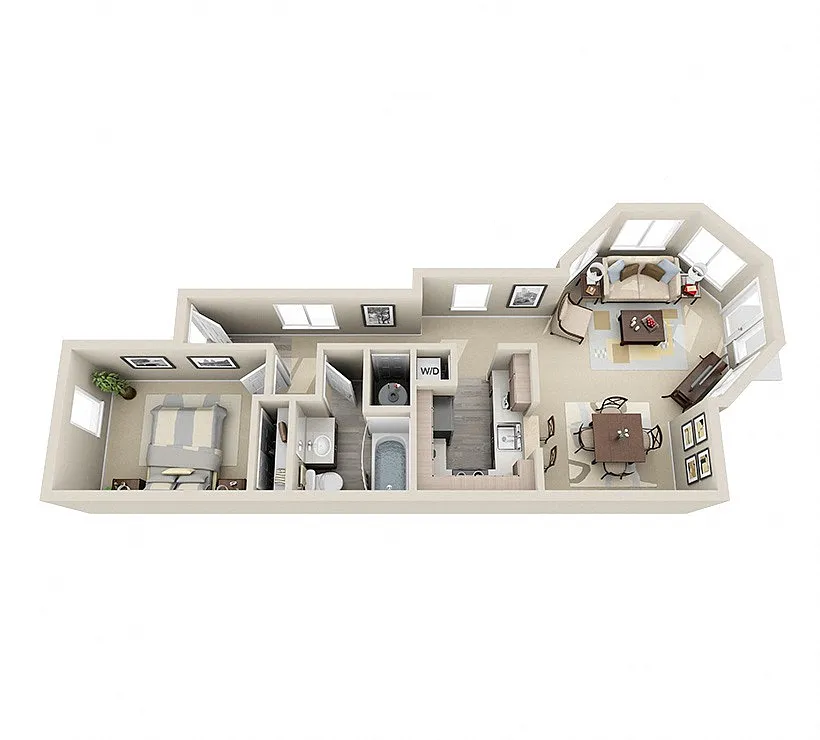 Floor plan Residence 3 Upgraded