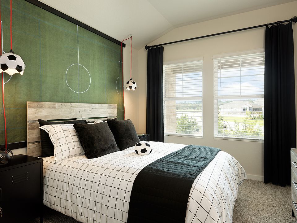 Secondary bedrooms are spacious to fit your evolving needs.