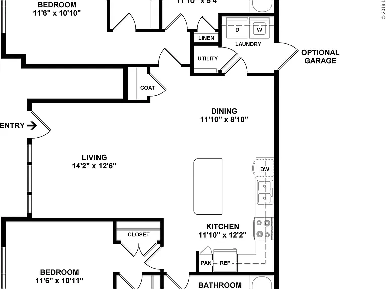 B2 Floor plan W Dimensions B2 Floor plan W Dimensions