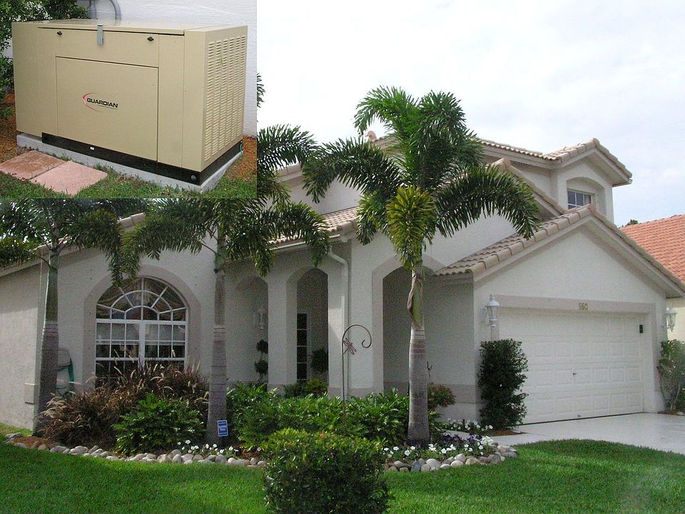 home with 40KW generator!