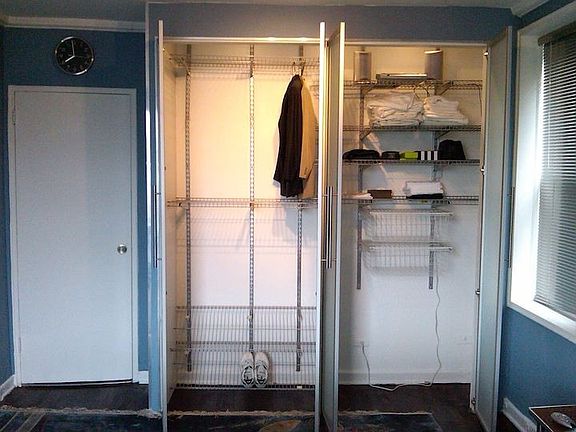 Spacious Customized Glass Door Closets