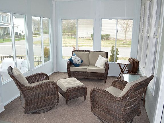 Sun room sitting area