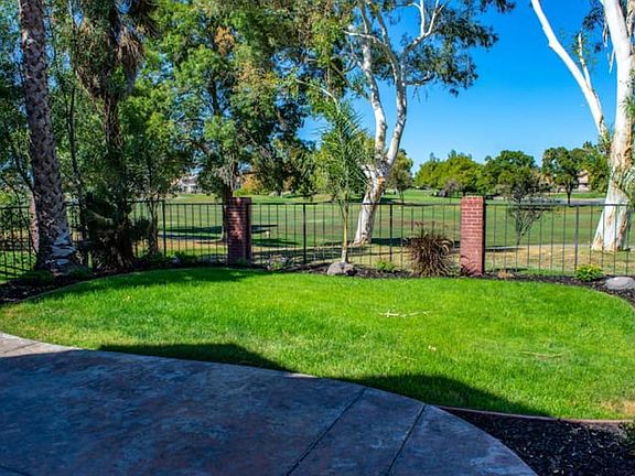 Backyard with a patio