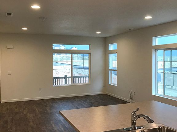 Living room from the kitchen