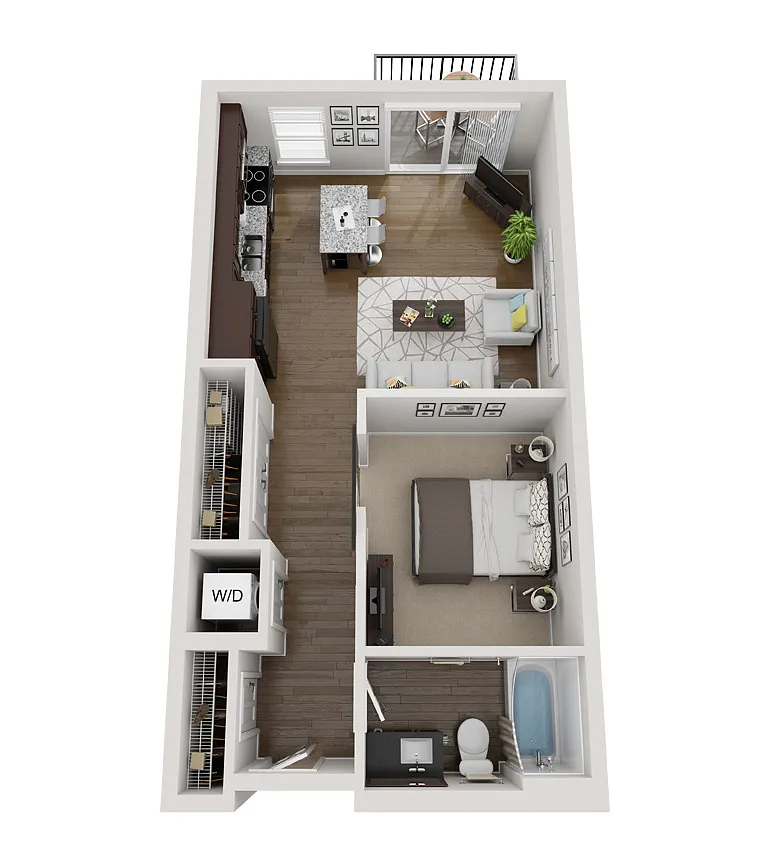 Floor plan Arrow