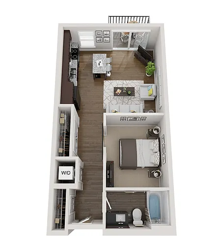 Floor plan Arrow