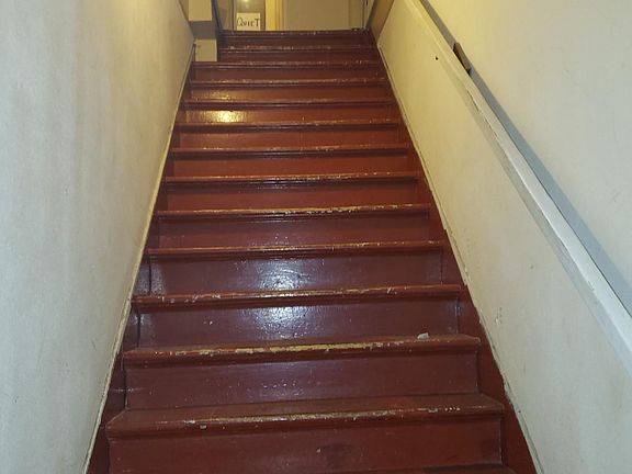 Stairs to apartment