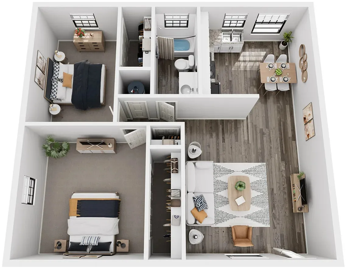 Floor plan B2R