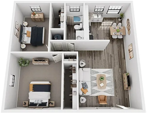 Floor plan B2R