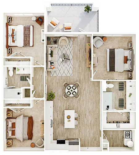 Floor plan C1