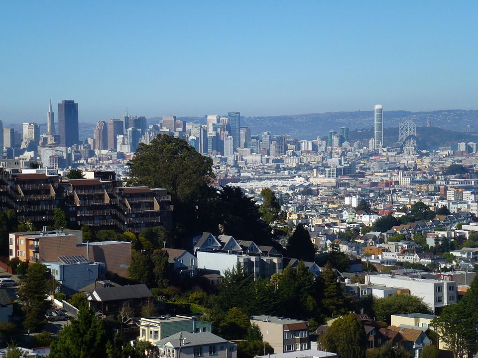View of Downtown and Bay Bridge