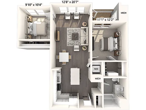 Floor plan B17.2AF
