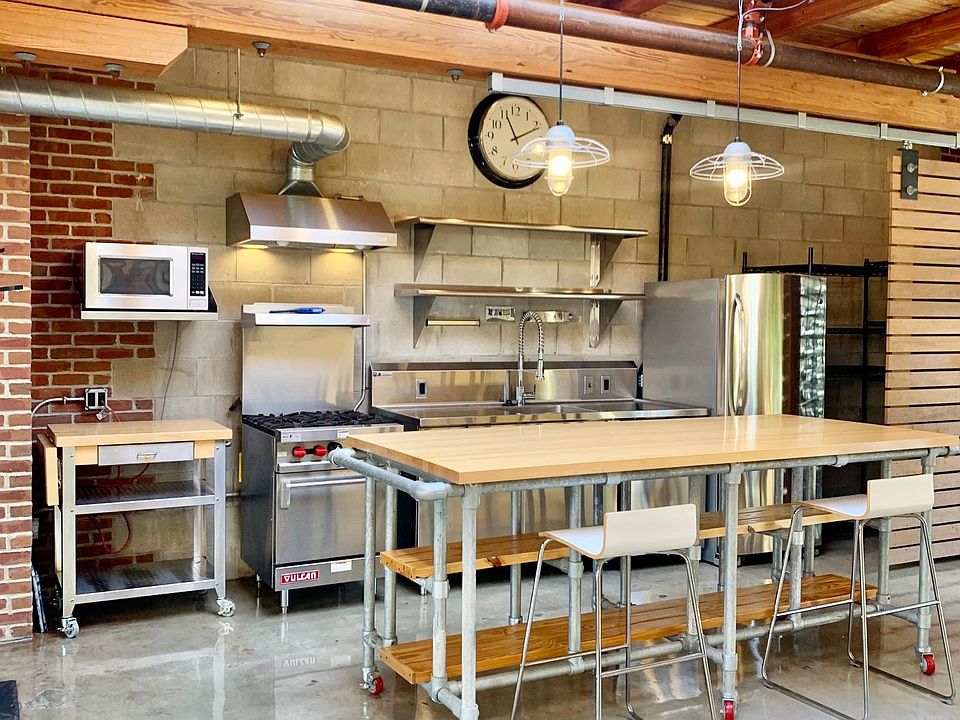 another view of industrial kitchen