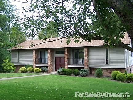 Front of the house
						:
						New Landscaping