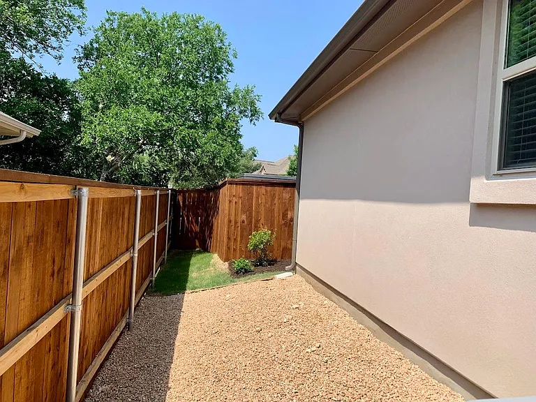 Exterior is fully maintained by HOA- This includes watering, trimming, mulching and cutting grass.