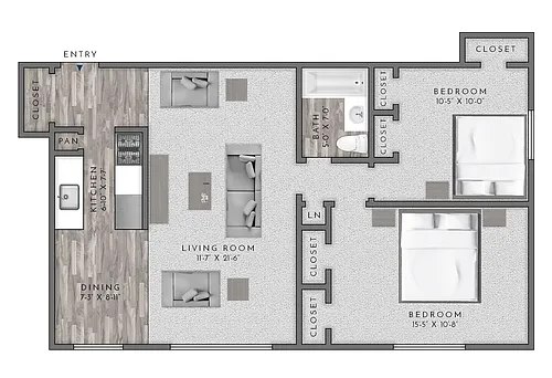 Floor plan B2