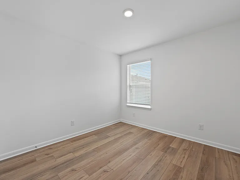 A spacious bedroom.
