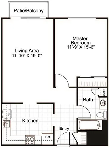 Floor plan A1BBK