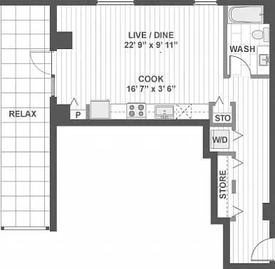 850 S Clark St #220 — Photo 1