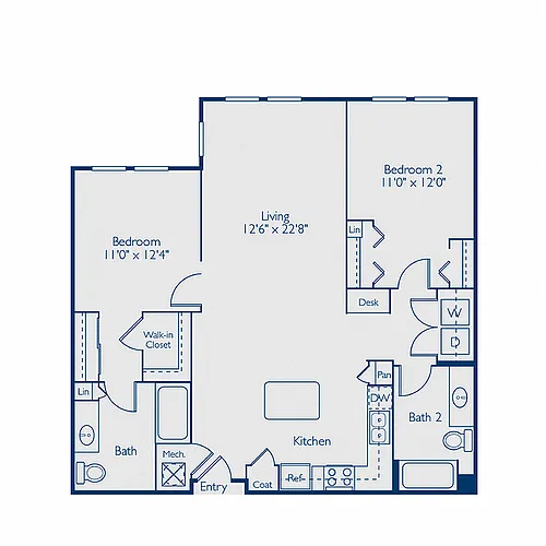 Floor plan B2B