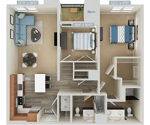 Floor plan B4-1081