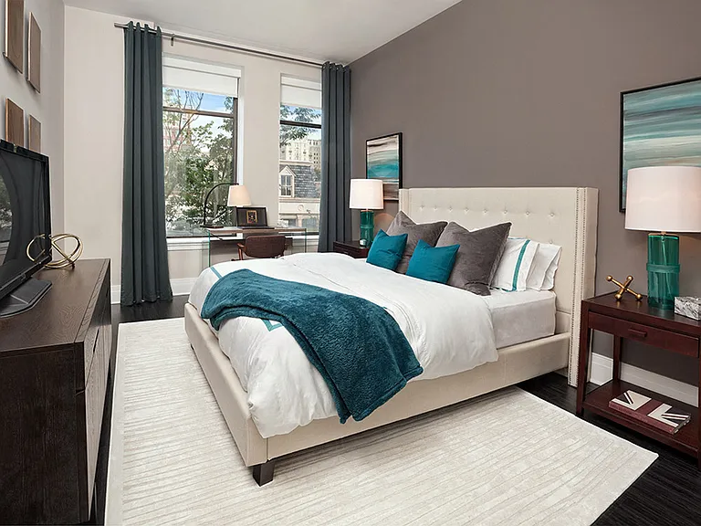 Spacious bedrooms with great views