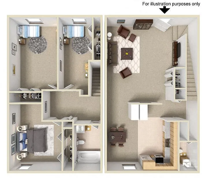 Floor plan Mountain Pine
